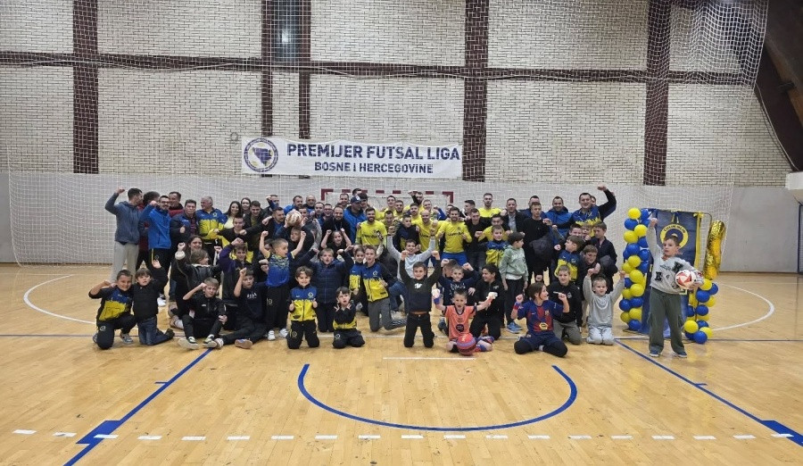 MNK Čulin Mlin Livno-bus prvak Prve futsal lige FBiH za sezonu 2025/2026