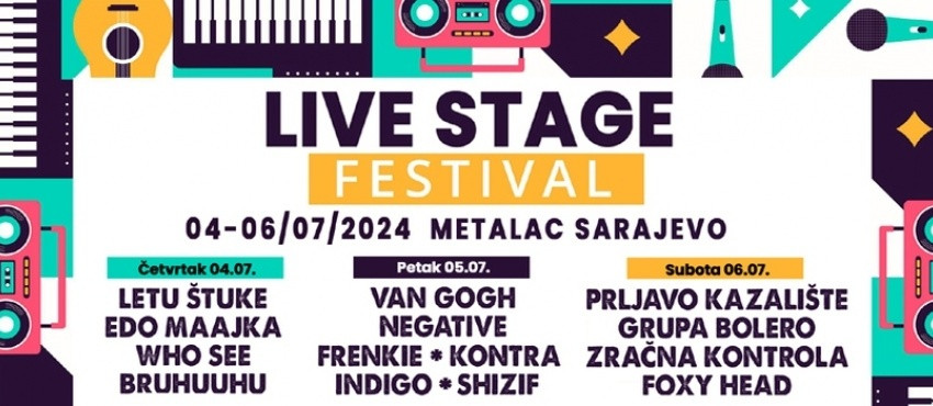 4. jula u Sarajevu 5. Live Stage Festival