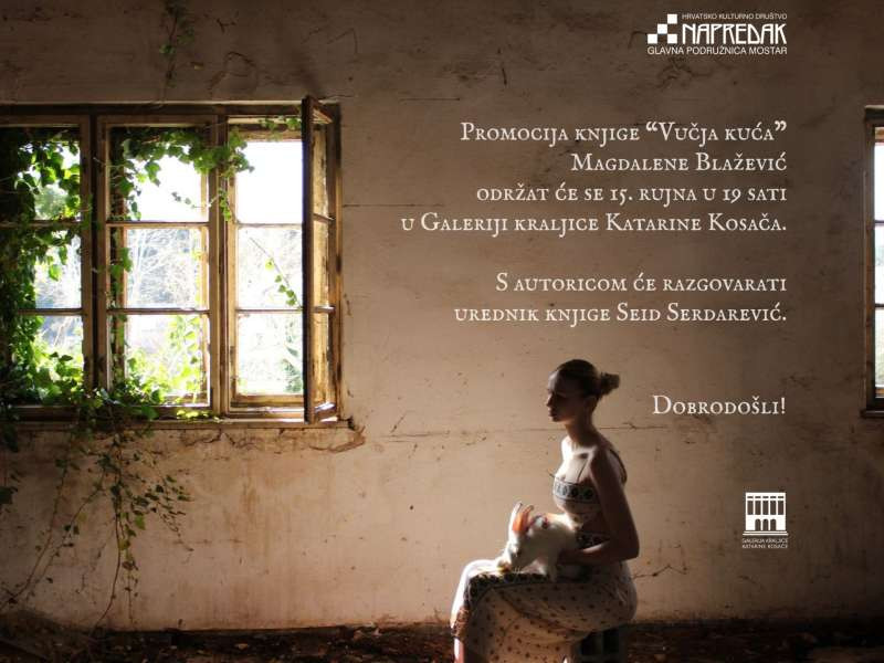 U Mostaru promocija knjige Magdalene Blažević 'Vučja kuća i druge proze'
