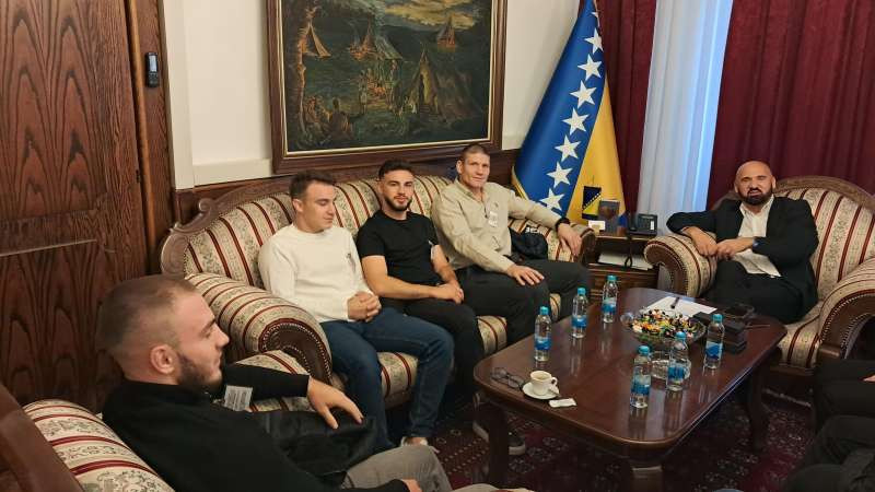 Ramo Isak ugostio džudo reprezentaciju BiH nakon osvajanja zlatne medalje na Balkanskom prvenstvu