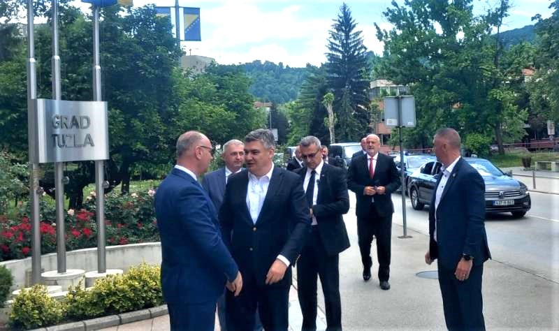 Predsjednik Hrvatske Zoran Milanović u službenoj posjeti Tuzli