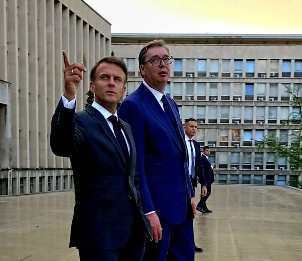 Macron završio dvodnevni posjet Srbiji