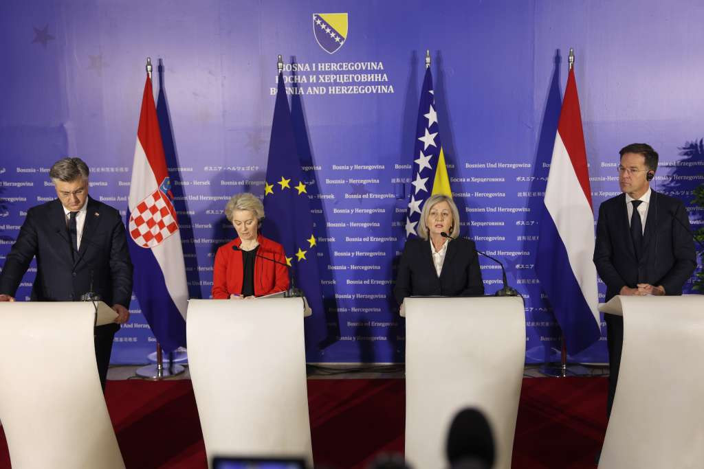 Von der Leyen, Plenković i Rutte poručili: Vidi se napredak, ali trebaju dodatni rezultati