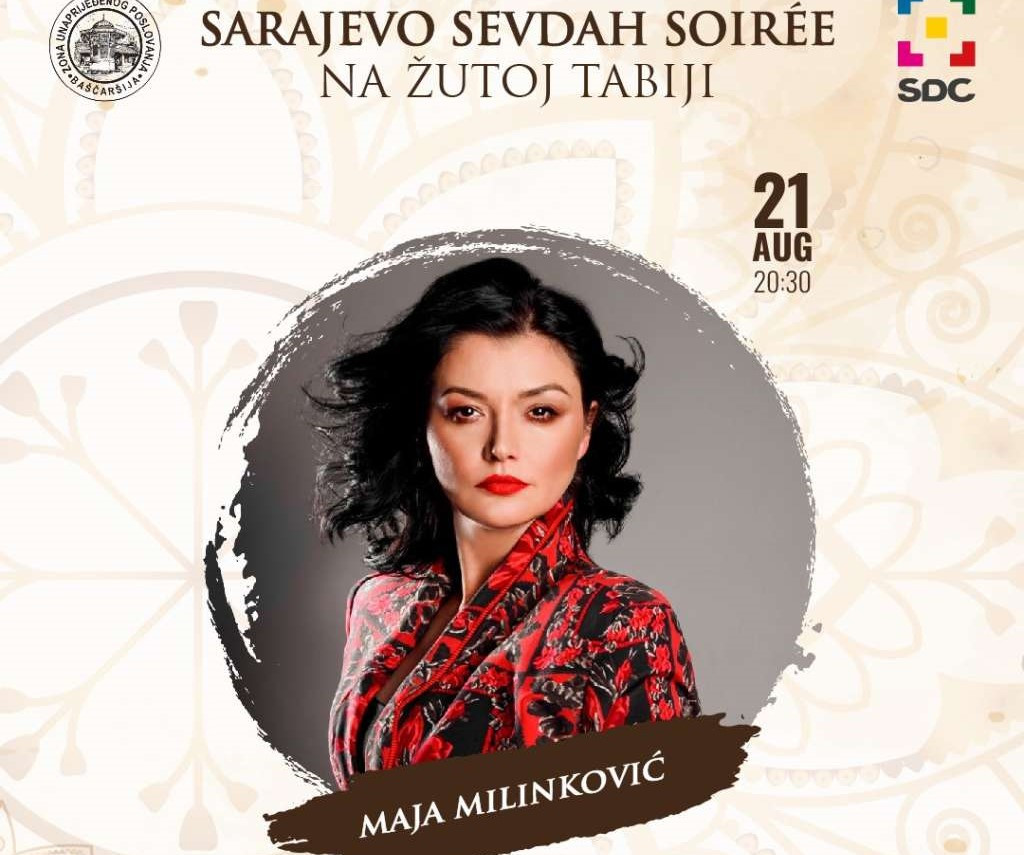 Završna noć Sarajevo Sevdah Soireea: Nakon Tončija Huljića, večeras koncert Maje Milinković