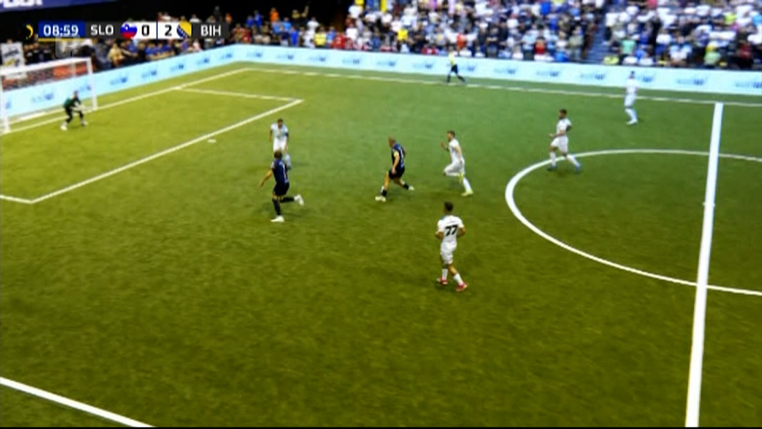 Mininogometna reprezentacija večeras još efikasnija - sa 5:0 savladali Sloveniju