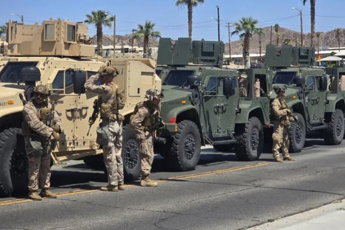 Američki marinci u Los Angelesu će imati ovlaštenja za privremeno zadržavanje osoba