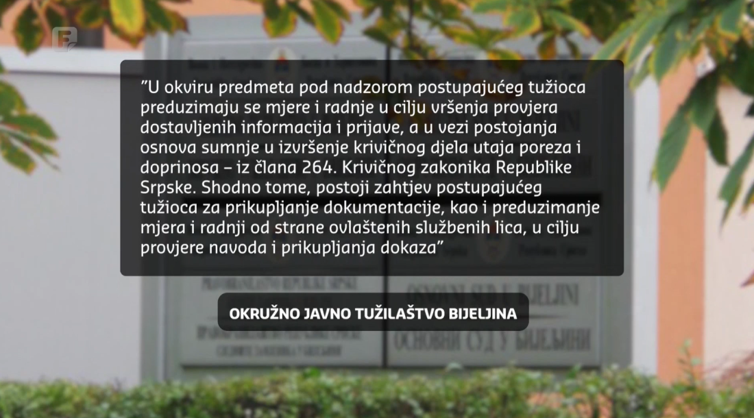 Tužilaštvo u Bijeljini formiralo predmet u vezi s poslovanjem MC Srebrenica, oglasili se EU i OSCE