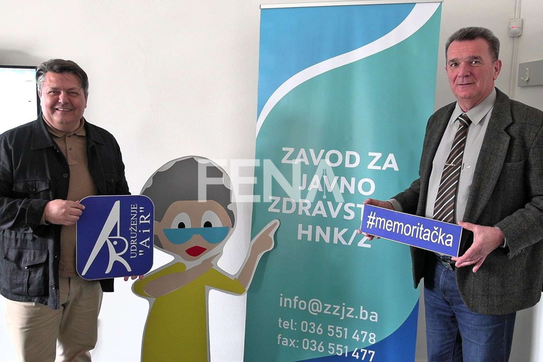 Zavod za javno zdravstvo HNK postao član Mreže Memori Tačaka/Projekt Prijatelj demencije