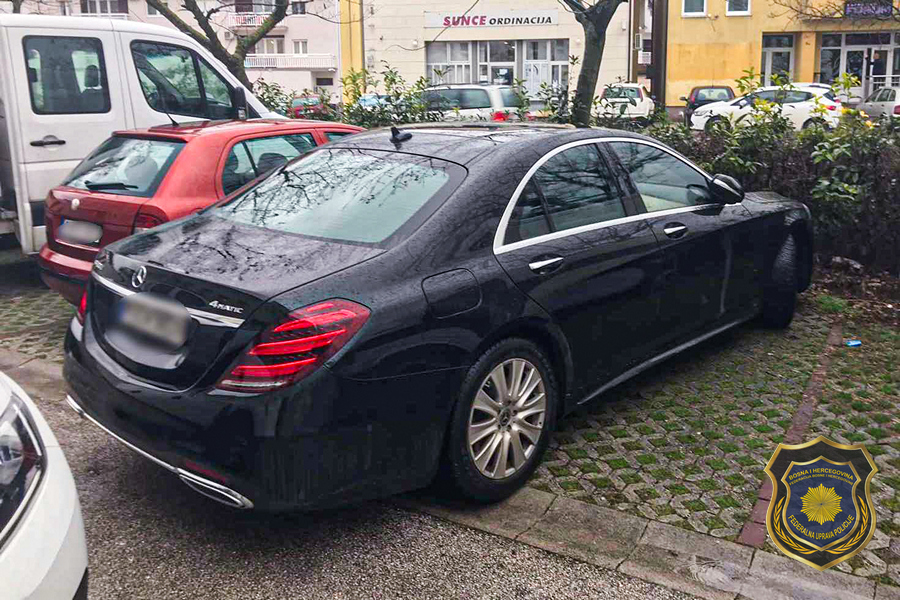 Pronađeno putničko motorno vozilo marke “Mercedes-Benz” za kojim je bila raspisana međunarodna potraga