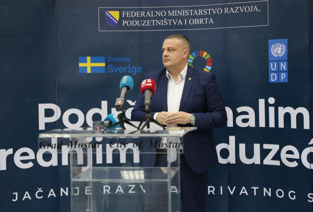 Mijatović: Vlada FBiH grantovima sufinancira 40 posto investicija MSP-ova