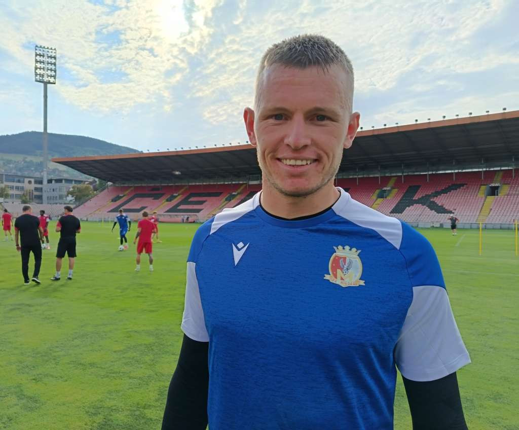 Milsami trenirao na Bilinom polju u Zenici pred duel s Veležom