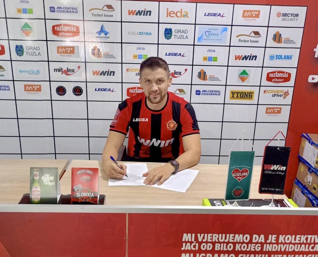Mirzad Mehanović potpisao za tuzlansku Slobodu