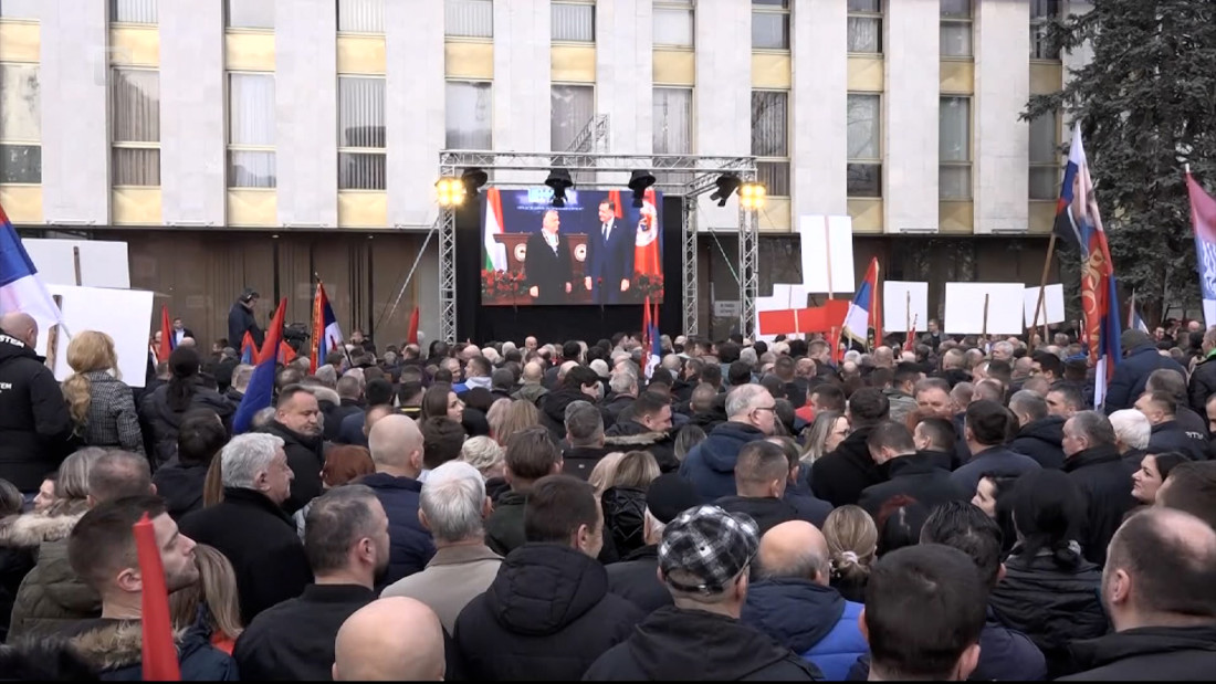 U Banjoj Luci miting uoči izricanja presude Miloradu Dodiku