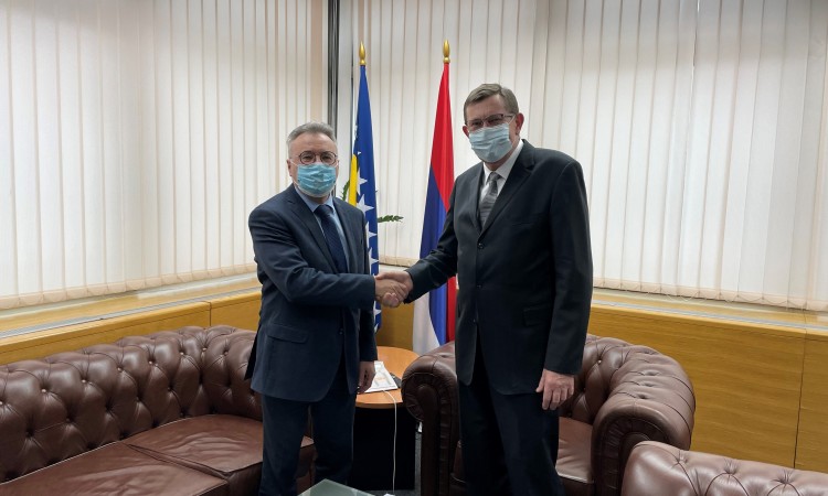 Mitrović i Kalabuhov o unapređenju zračnog prometa između BiH i Rusije