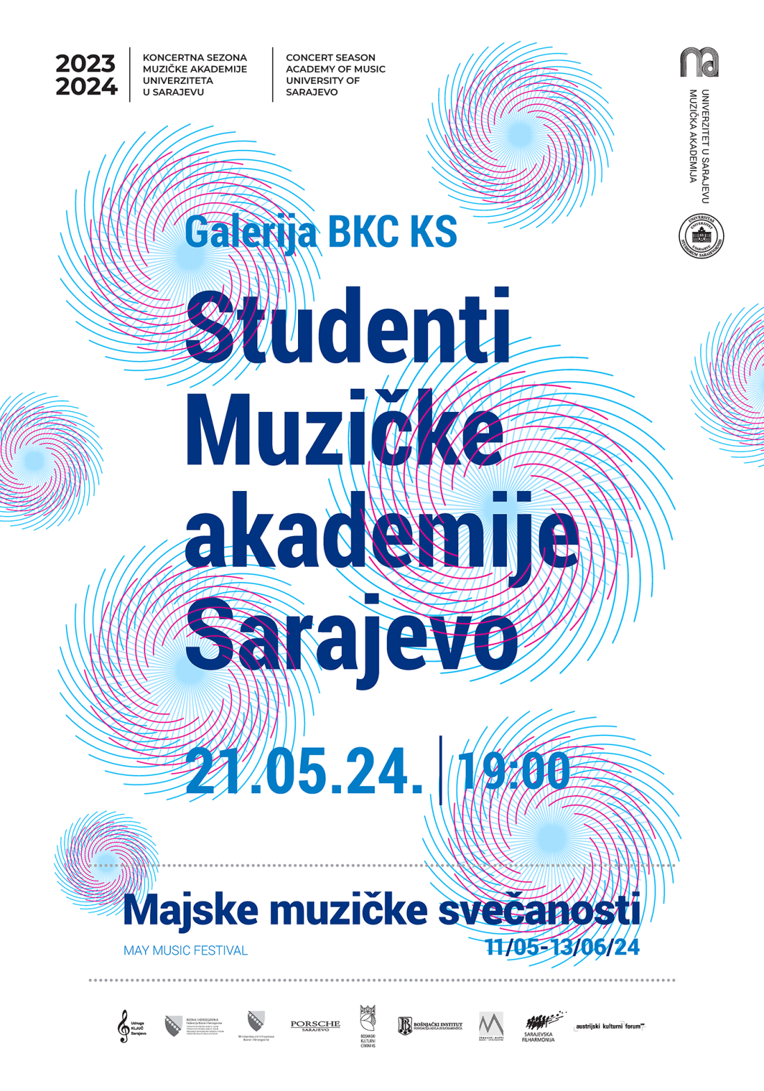 BKC Sarajevo: Koncert najboljih studenata Muzičke akademije UNSA