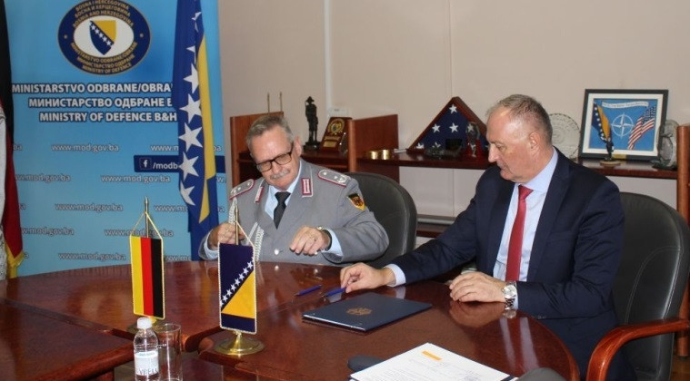 Vlada Njemačke donirala 410.000 eura za Oružane snage BiH