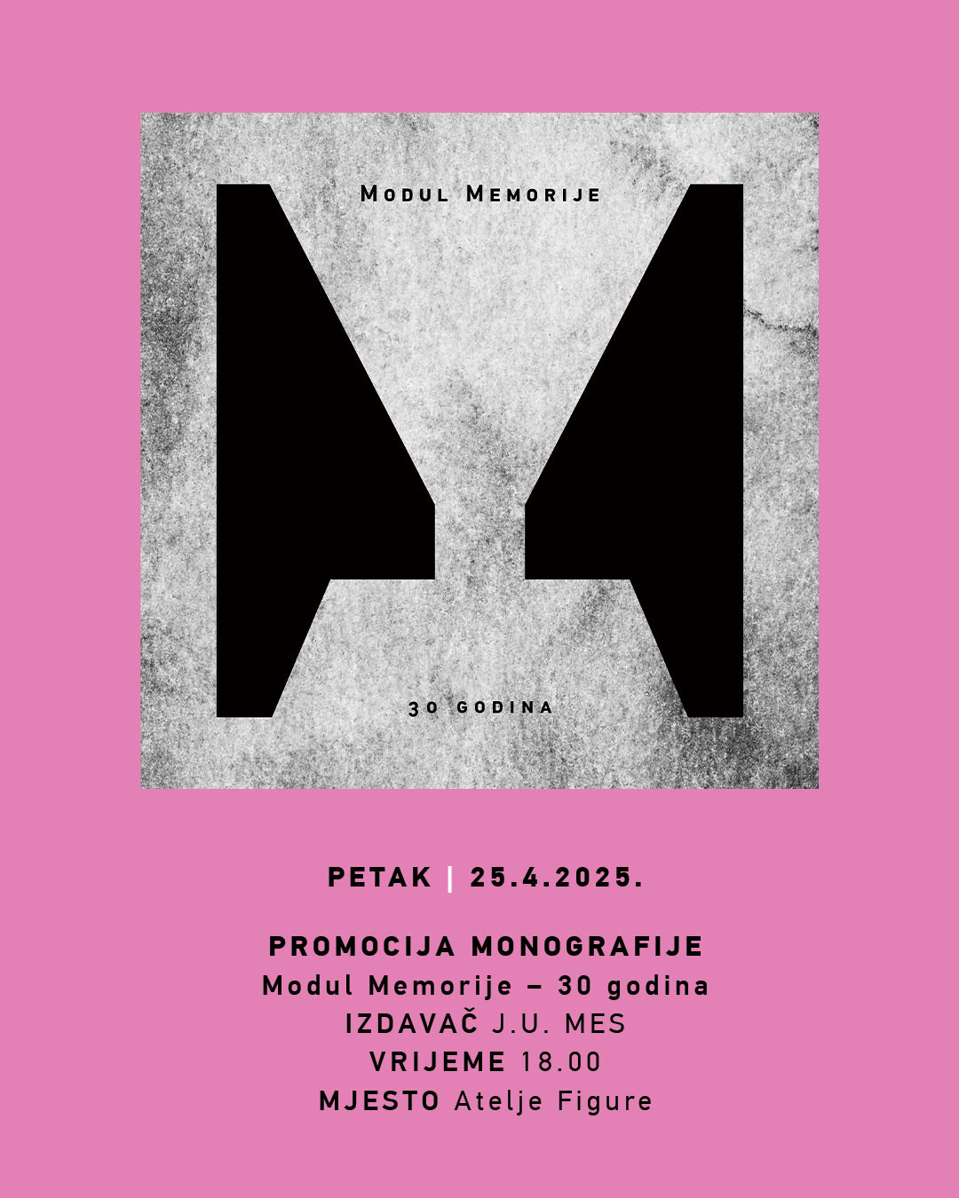 U petak promocija publikacije "Modul Memorije-30 godina"