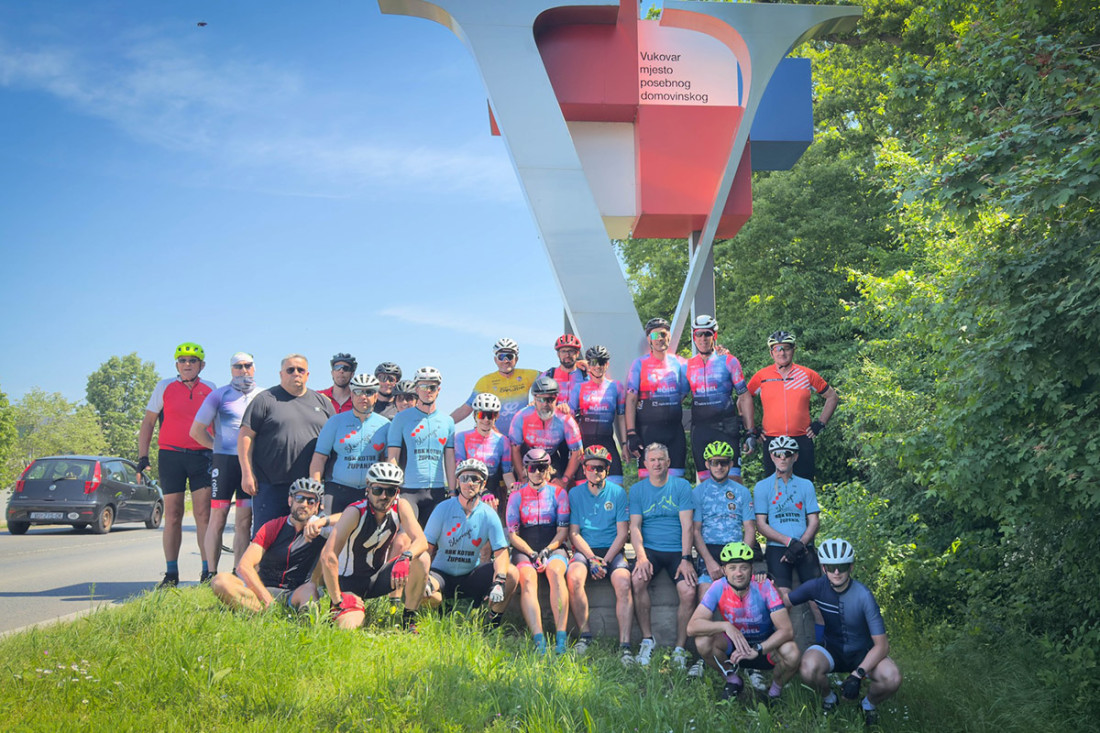 14. Biciklistička karavana prijateljstva Mostar – Vukovar: Četrnaest godina neraskidivog zajedništva