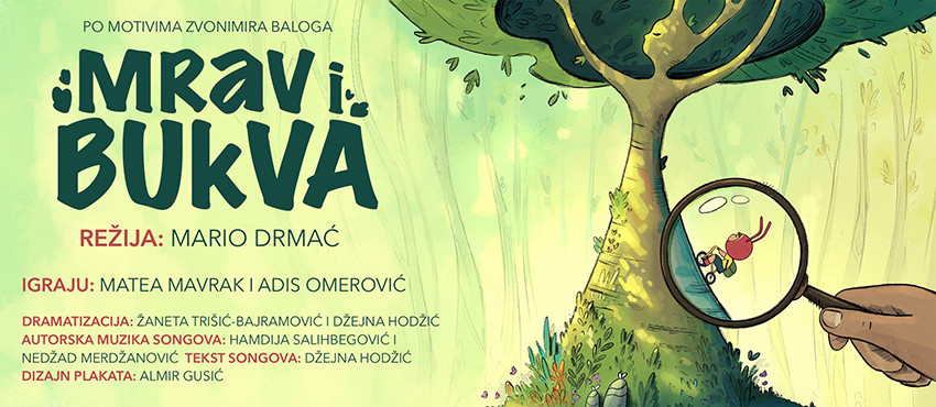 Dječija predstava "Mrav i bukva"