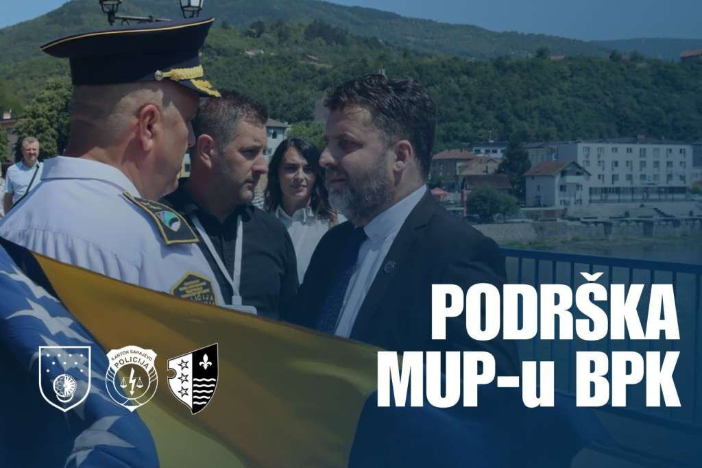 Značajna podrška Kantona Sarajevo MUP-u BPK Goražde