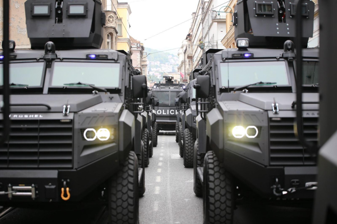 MUP Kantona Sarajevo nabavlja nova specijalna oklopna vozila, imat će ih 13 na raspolaganju