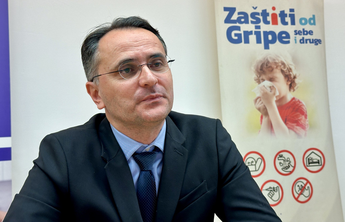 Epidemiolog Sanjin Musa: U porastu broj slučajeva sezonske gripe, COVID kontinuirano prisutan
