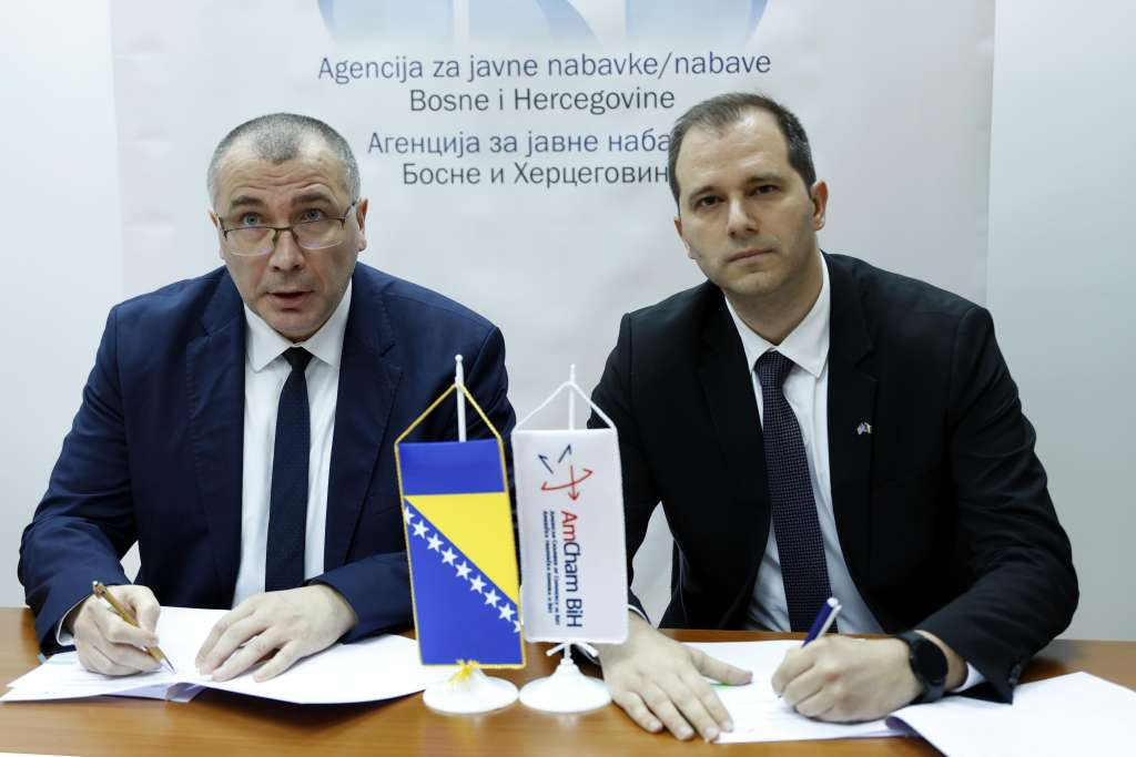 Agencija za javne nabavke BiH i Američka trgovačka komora u BiH potpisali Sporazum o saradnji