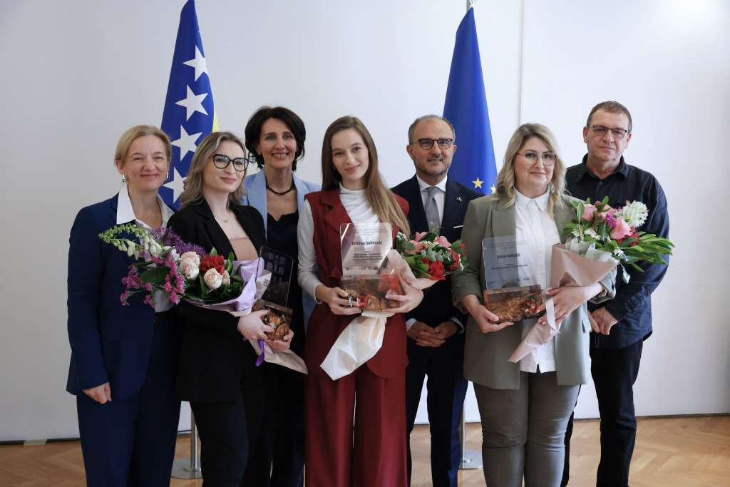 Alibalić, Salihović i Ćehajić dobitnice novinarske nagrade za najbolje priče o procesu pristupanja EU
