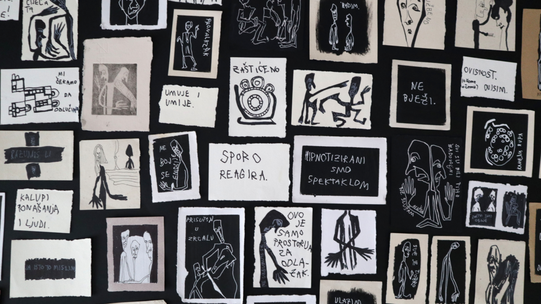 UG BiH: Izložba Ane Naletilić Ivanković "Osjećam, ništa mi ne promiče"