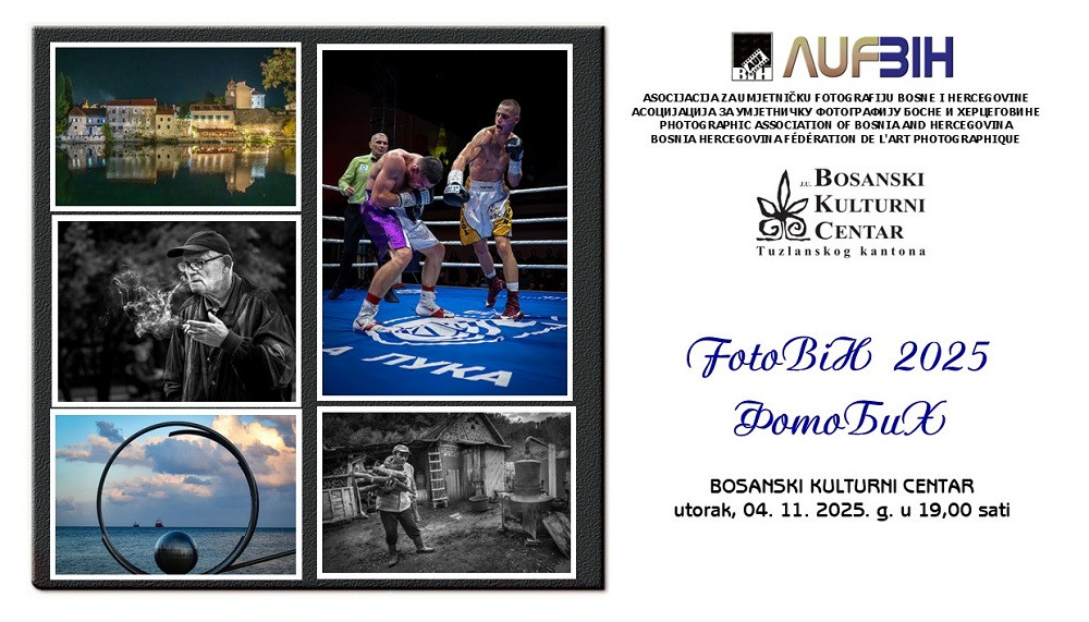 Bosanski kulturni centar Tuzla ugošćuje izložbu "FotoBiH 2025"