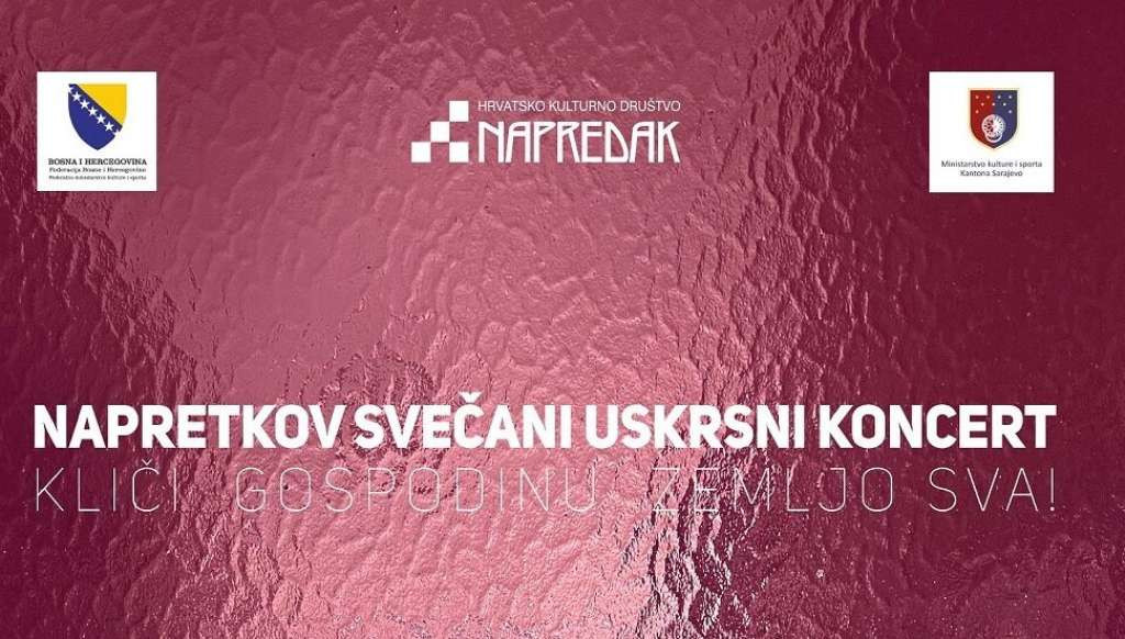 Napretkov svečani uskrsni koncert 12. aprila u sarajevskoj Katedrali