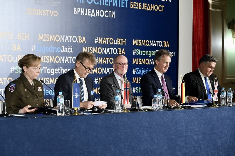 Saradnja BiH i NATO-a donosi benefite svim građanima, poruka NATO štaba u Sarajevu