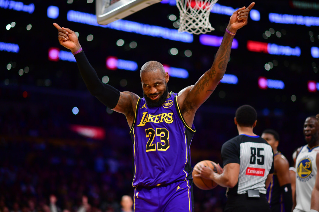 LeBron James postavio novi NBA rekord u pobjedi Lakersa protiv Warriorsa