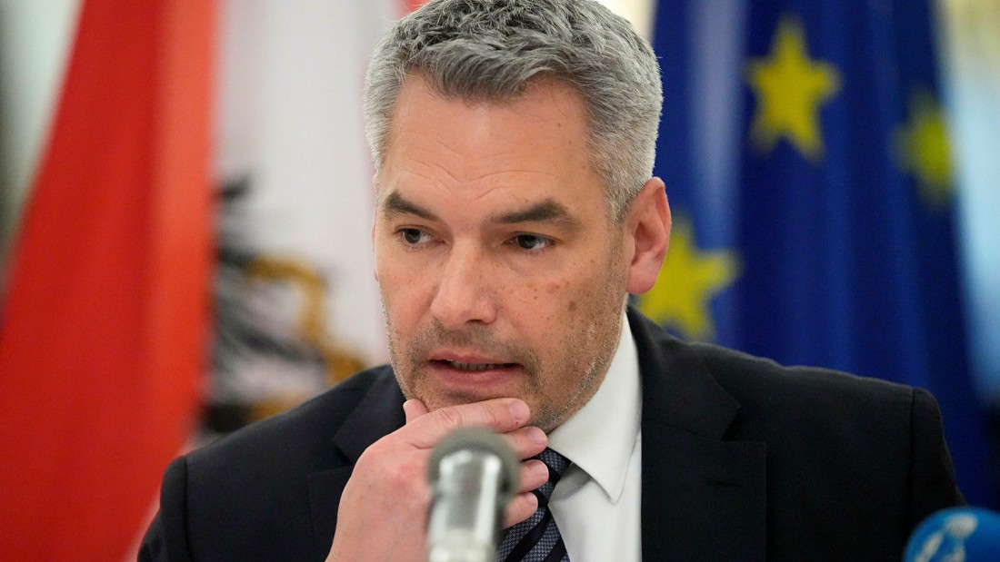 Austrijski kancelar Nehammer: Predloženi status kandidata BiH za članstvo je veliki uspjeh i za nas