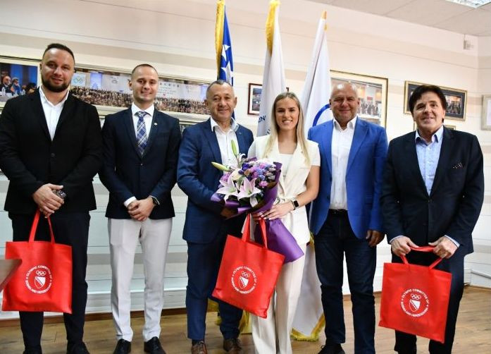 Olimpijski komitet BiH upriličio prijem za Nejru Sipović, osvajačicu titule Grand Winner 2026