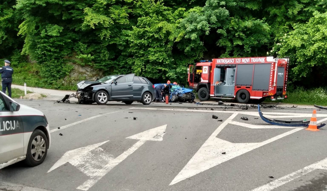 U sudaru u Novom Travniku jedna osoba poginula, pet povrijeđeno