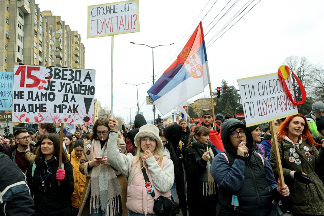 Masovni protest u Nišu: Borimo se za sistem koji vrednuje znanje, pravdu i slobodu