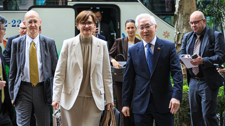 Njemačka ministrica tvrdi da joj je čast posjetiti "cijenjenog partnera" Tajvan