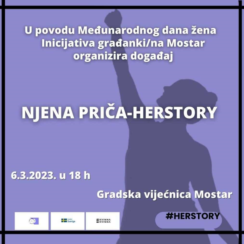 'Njena priča- Herstory' u ponedjeljak u Gradskoj vijećnici Mostara