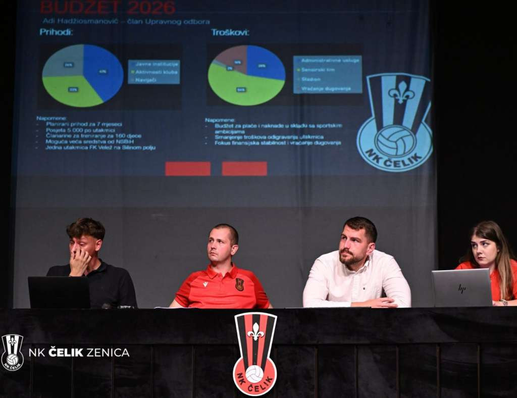 Skupština NK Čelik podržala izgradnju Nacionalnog stadiona