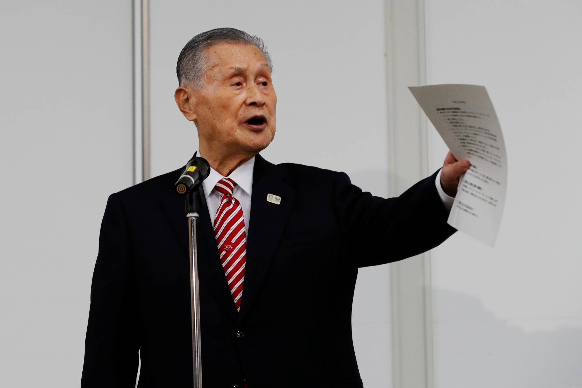 Yoshiro Mori spreman da podnese ostavku poslije seksističkih ispada