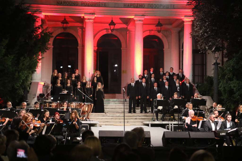 Koncertom 'Sarajevo ljubavi moja' otvorena nova umjetnička sezona Narodnog pozorišta