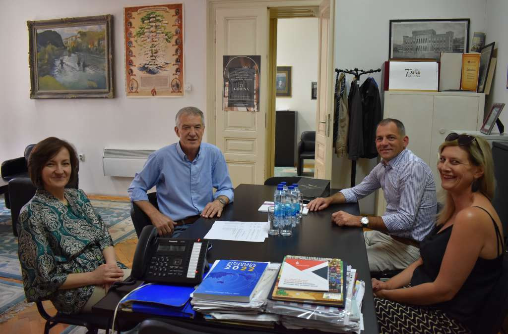Posjeta direktora Državnog arhiva u Zadru Ante Gverića NUBBiH