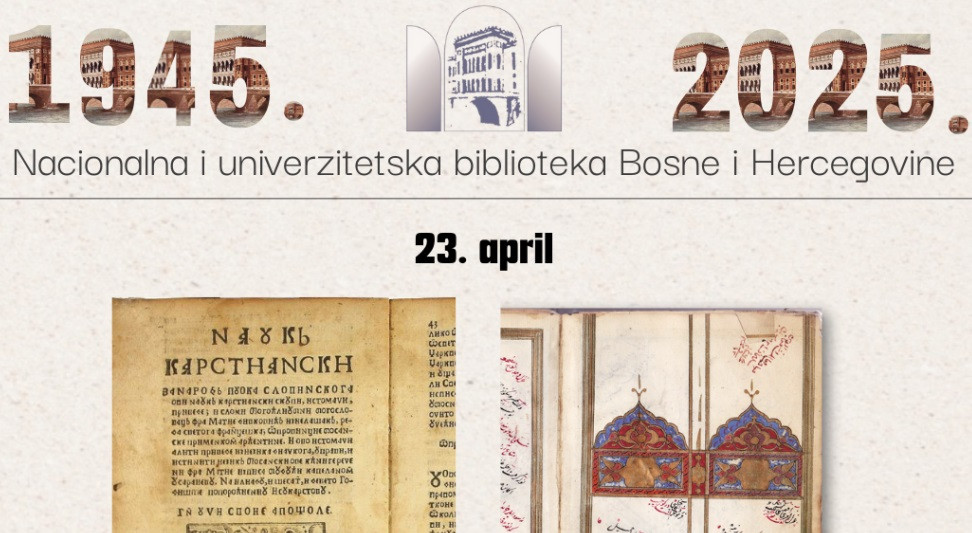 NUBBiH - Svjetski dan knjige i autorskih prava prilika da se podsjetimo na važnost knjige