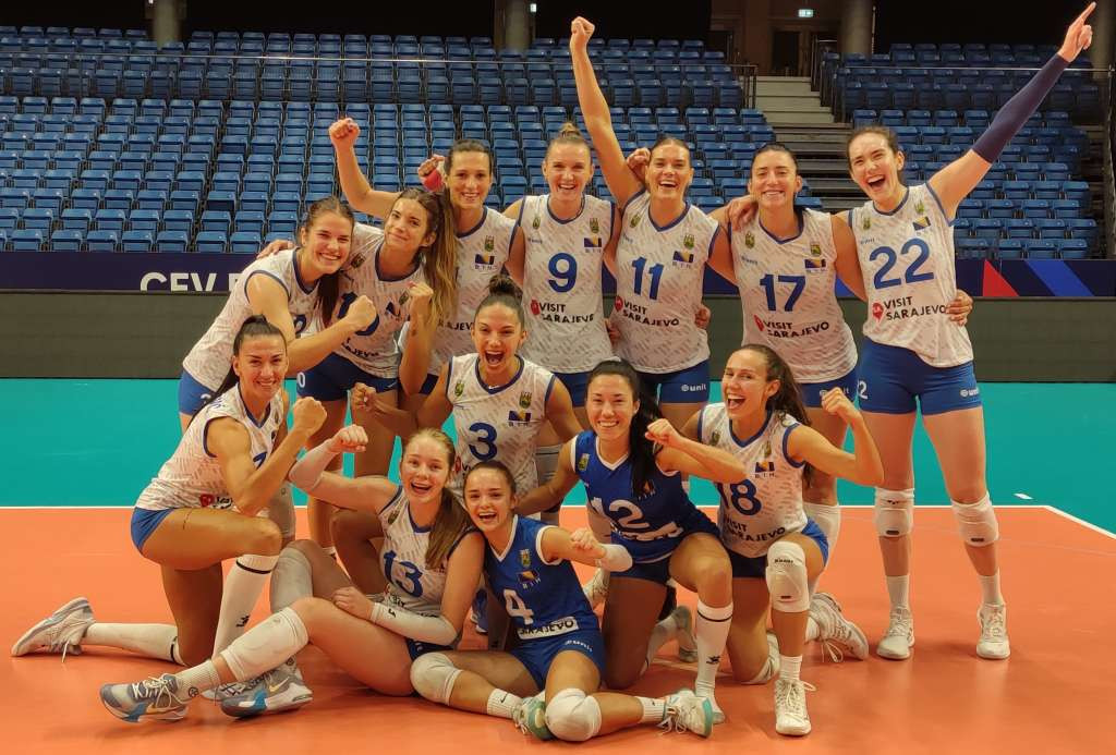 Odbojkašice BiH doputovale u Torino, sutra protiv Rumunije