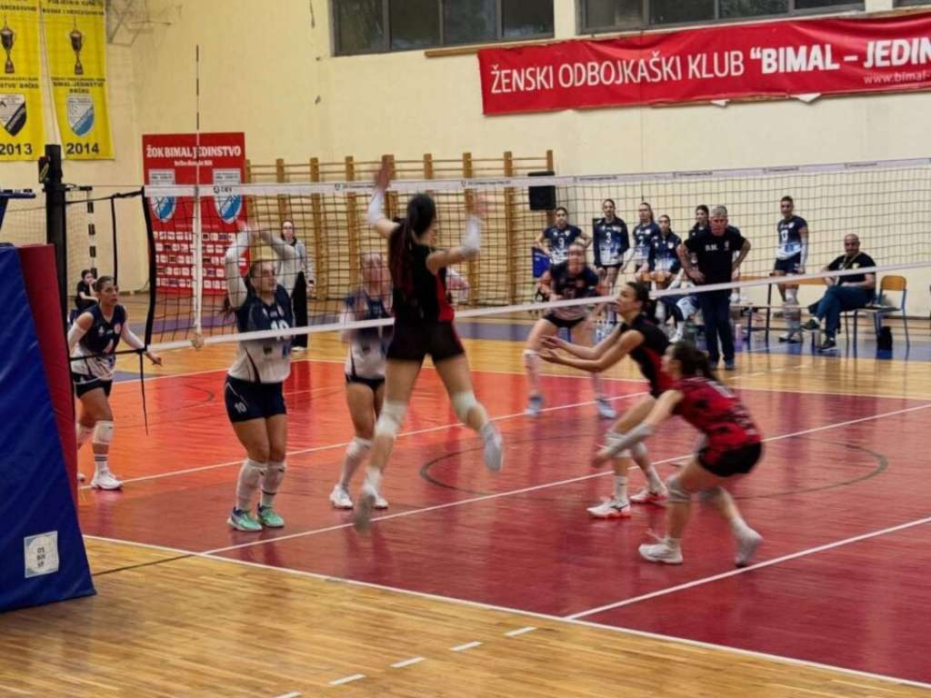 Poraz odbojkašica Jedinstva na startu četvrtfinala play-offa