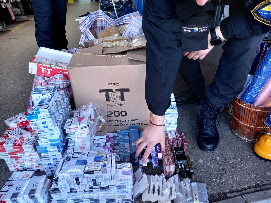 Na području Banje Luke oduzeti duhan i cigarete