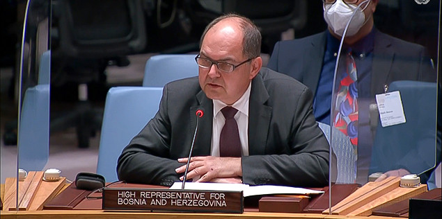 Visoki predstavnik podnio redovni polugodišnji izvještaj Vijeću sigurnosti
