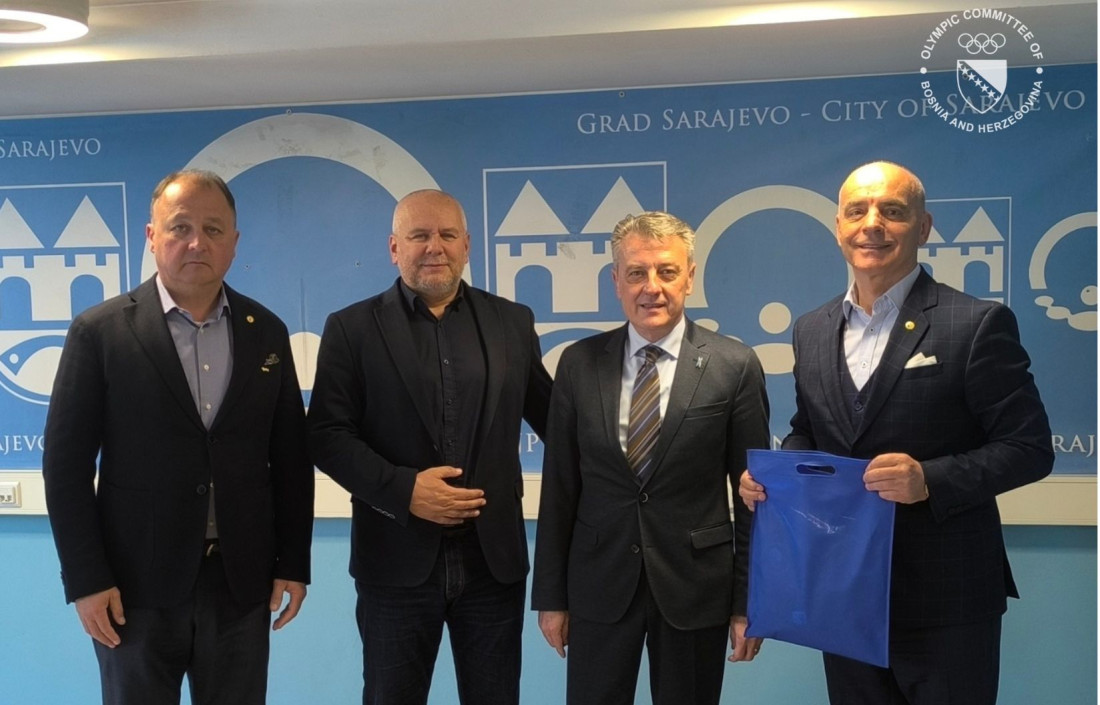 Čelnici OK BIH u posjeti Plivačkom savezu BiH