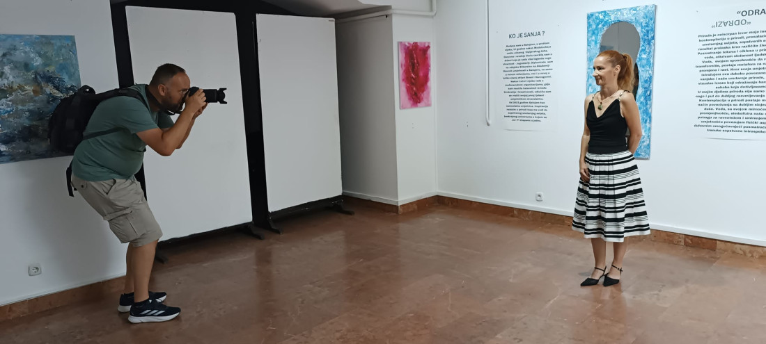 U Sarajevu otvorena izložba Sanje Gašić-Berberović "Odrazi"